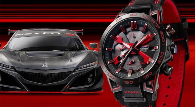 A Casio Edifice „Honda Racing Red Edition”-t a márka legsikeresebb teljesítményű autói ihlették