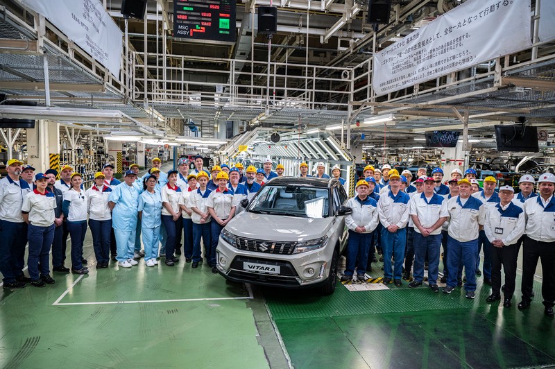 Elkészült a 4 milliomodik autó az esztergomi Suzukinál