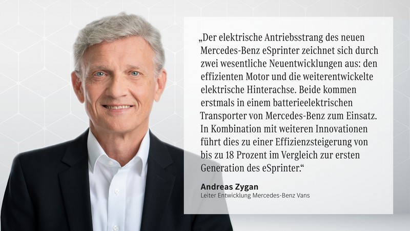 Mercedes-Benz Vans neuer eSprinter_Andreas Zygan (Leiter Entwicklung Mercedes-Benz Vans)Mercedes-Benz Vans neuer eSprinter_Andreas Zygan (Leiter Entwicklung Mercedes-Benz Vans)